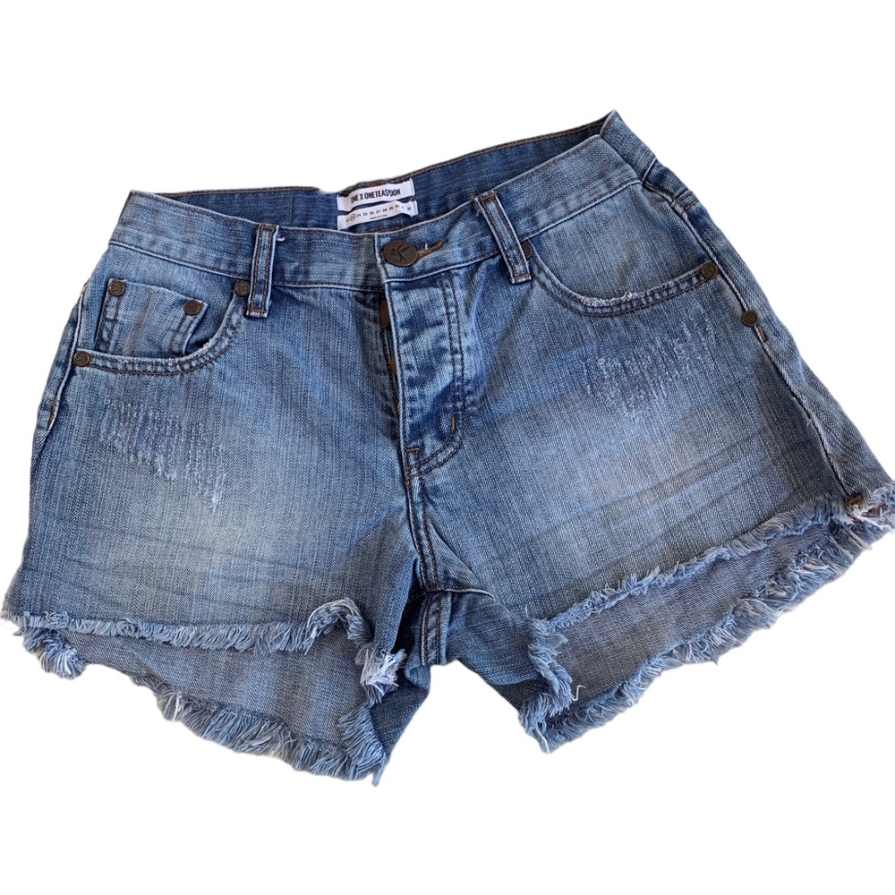 ONE TEASPOON BANDIT JEAN SHORTS